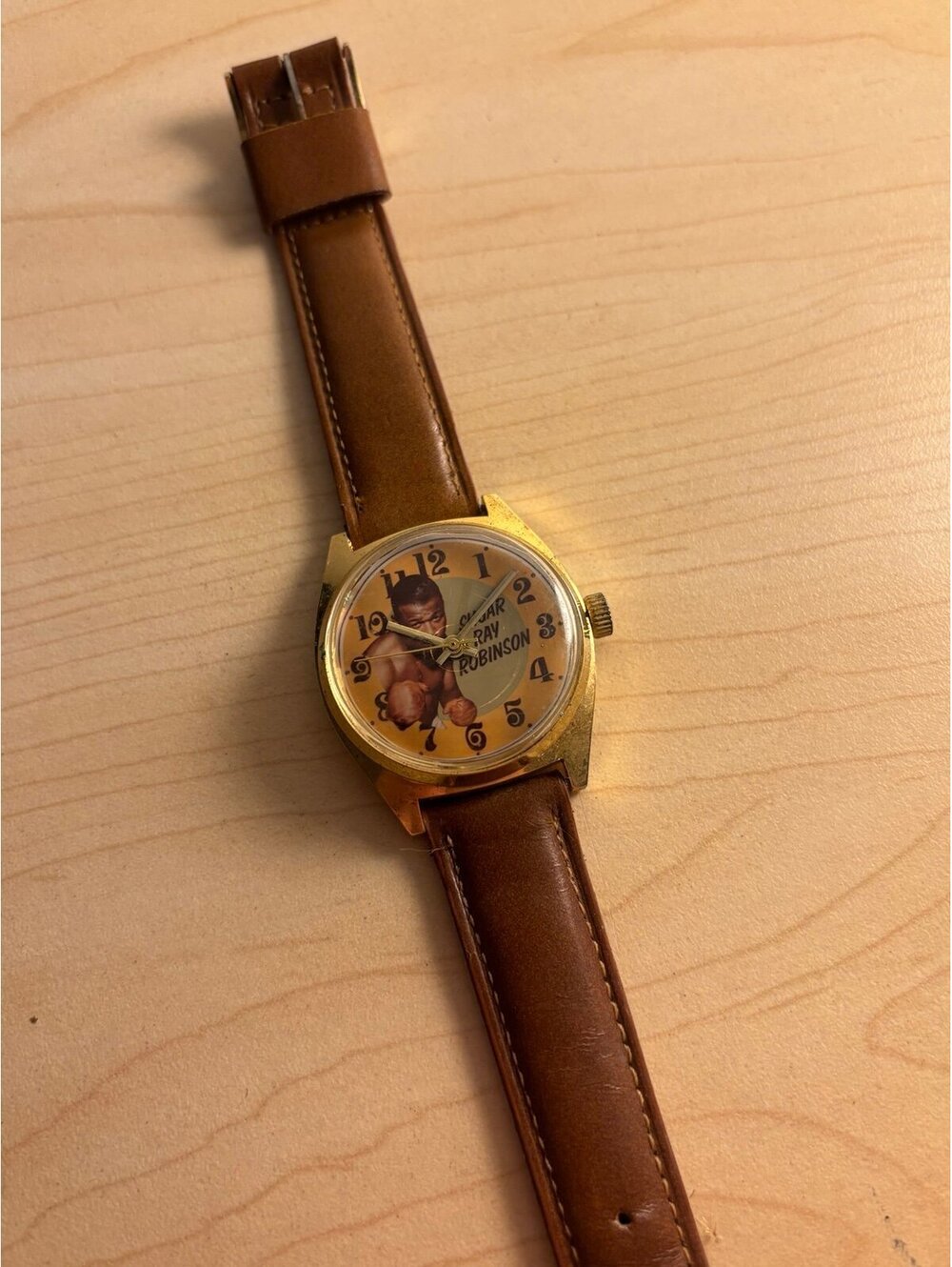 Vintage “ Sugar Ray Robinson “ Wrist Watch